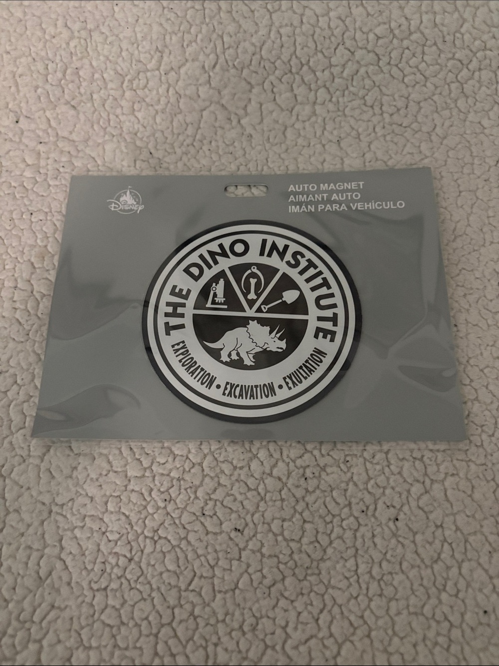 Disney World Dino Institute Auto Magnet, BNWT